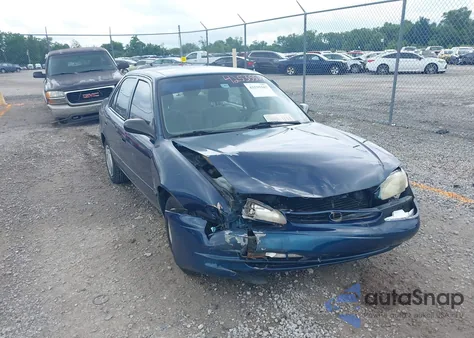 1998 Toyota Corolla Ce from USA, damaged, VIN 2T1BR12E4WC032882